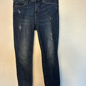 GAP Dark Blue Women’s Distressed Skinny Jeans